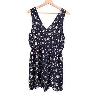 NWT Bp. Floral Sleeveless Romper in Size Medium